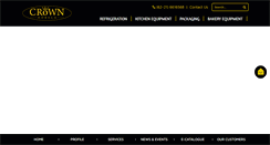 Desktop Screenshot of crownhoreca.com